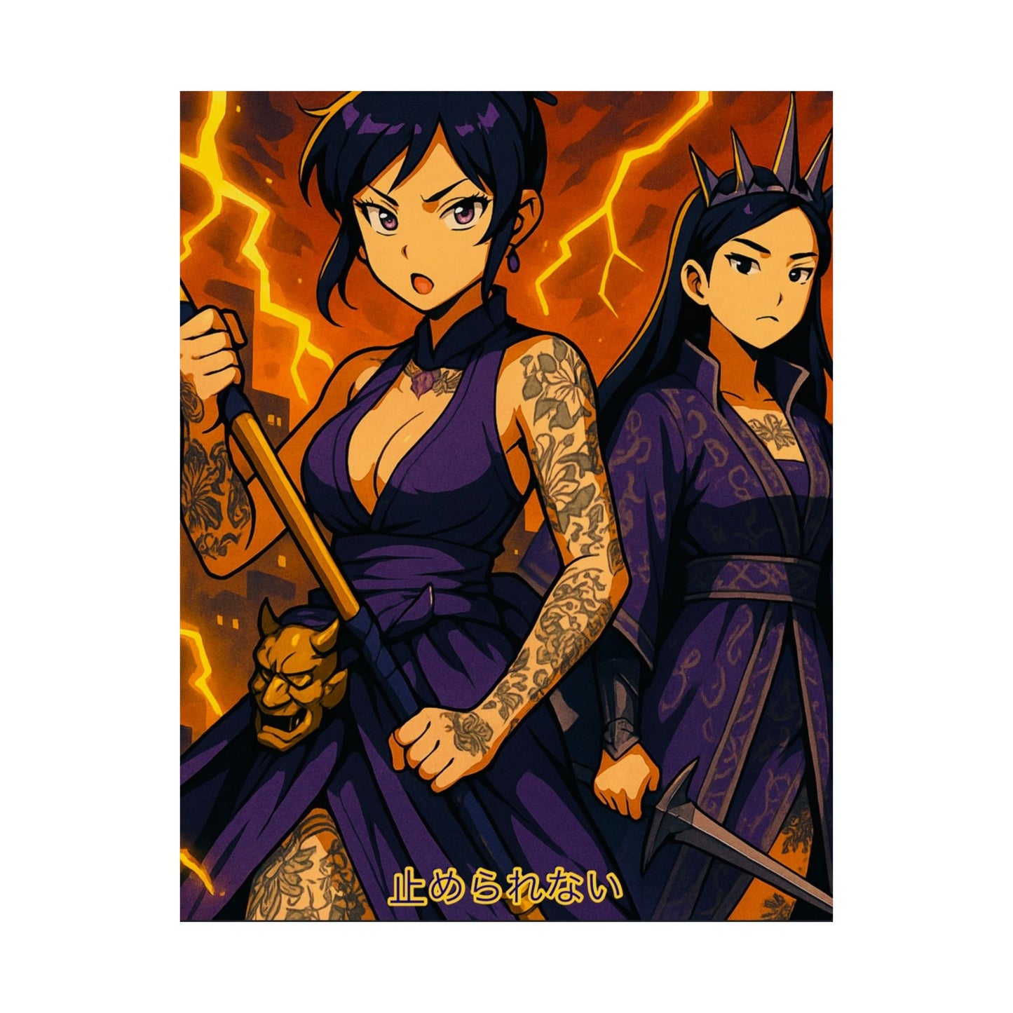 GSA BY JR ANIME POSTER " Unstoppable "