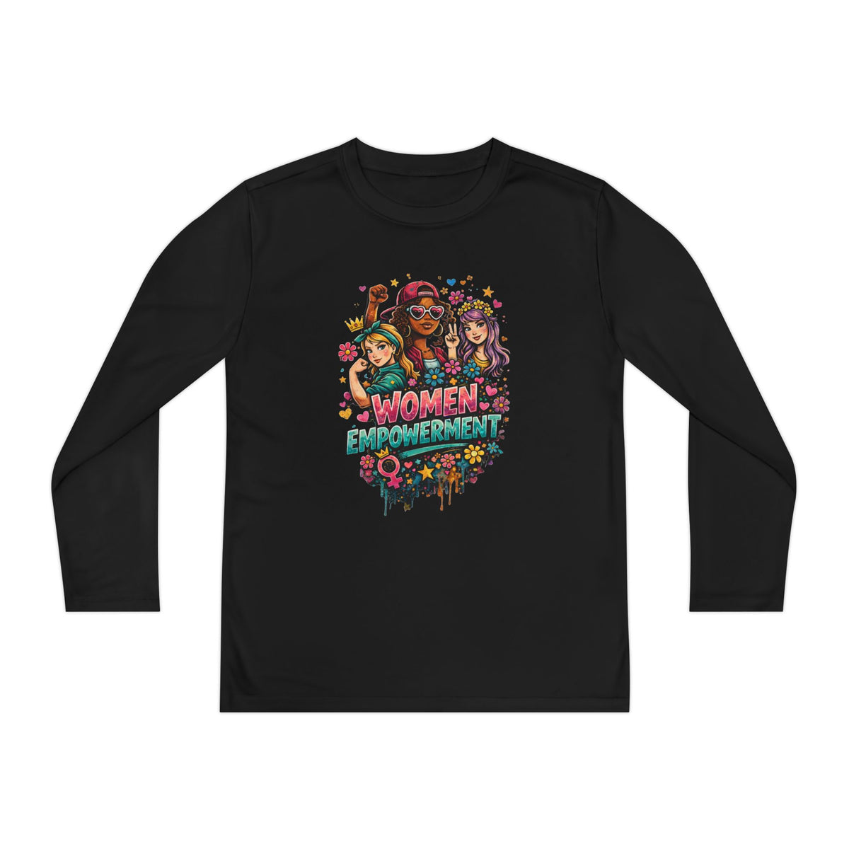 Women Empowerment ' Youth Long Sleeve Tee