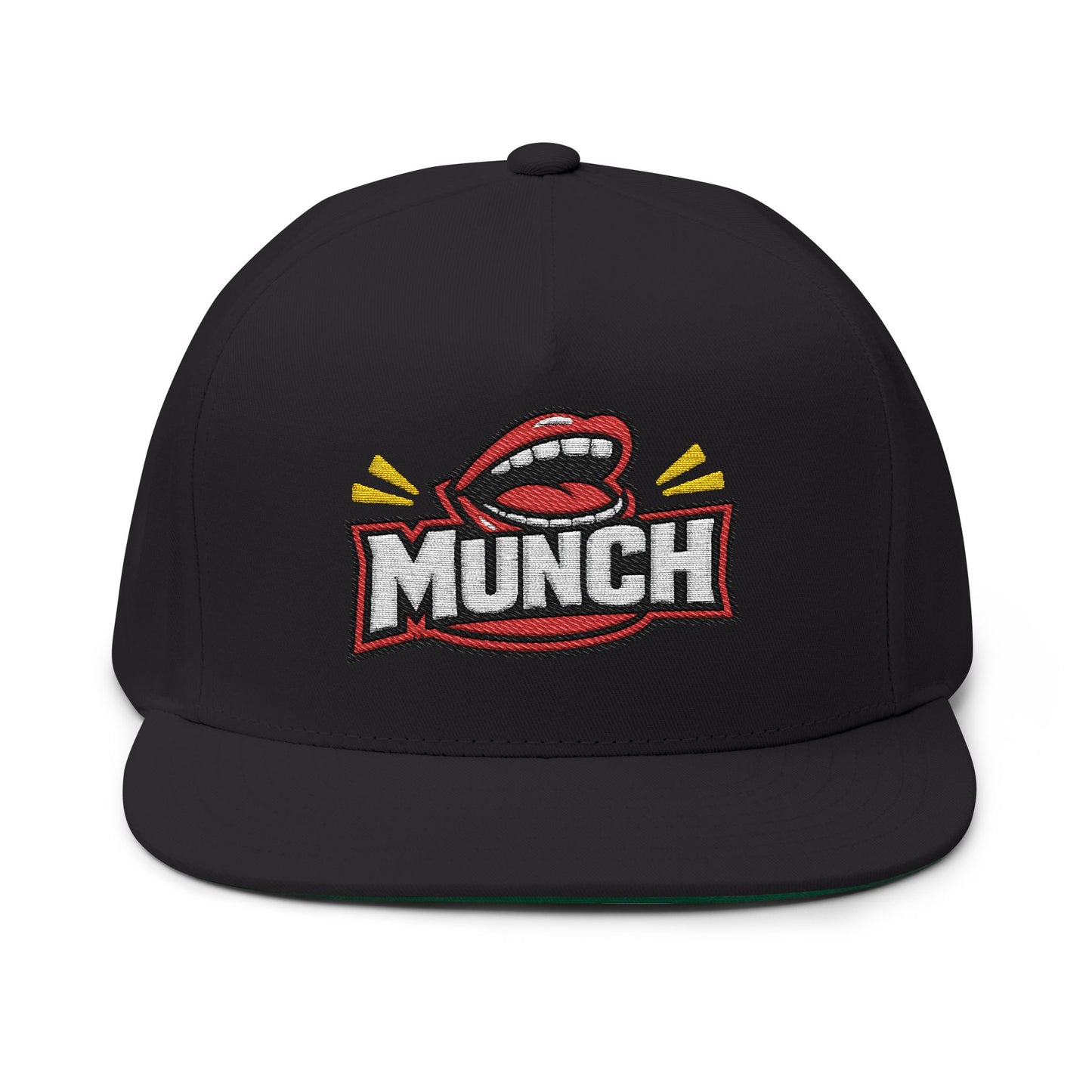 GSA BY JR Embroidered 'MUNCH' Flat Bill Cap