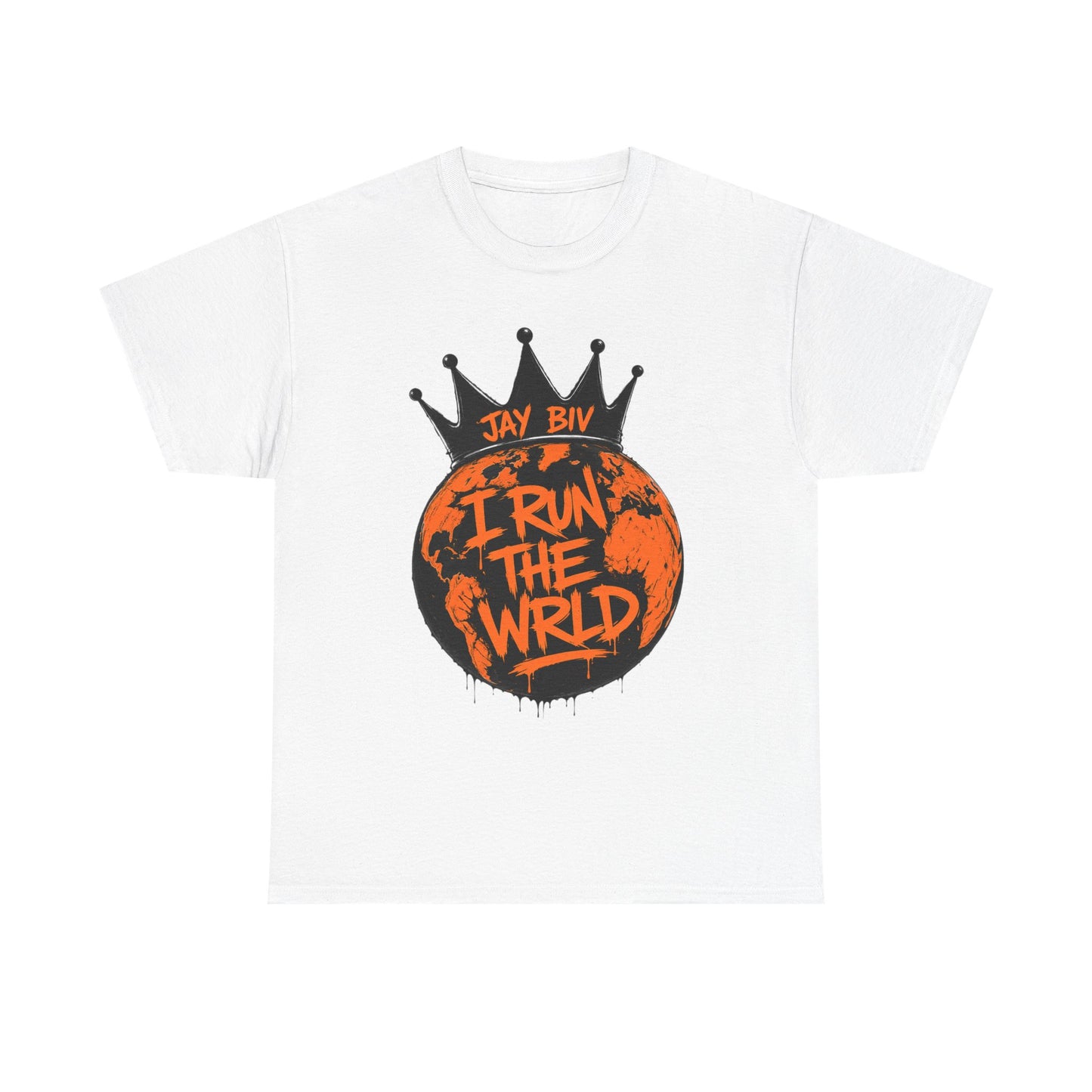 JAY BIV " I Run The World " Graphic Tee