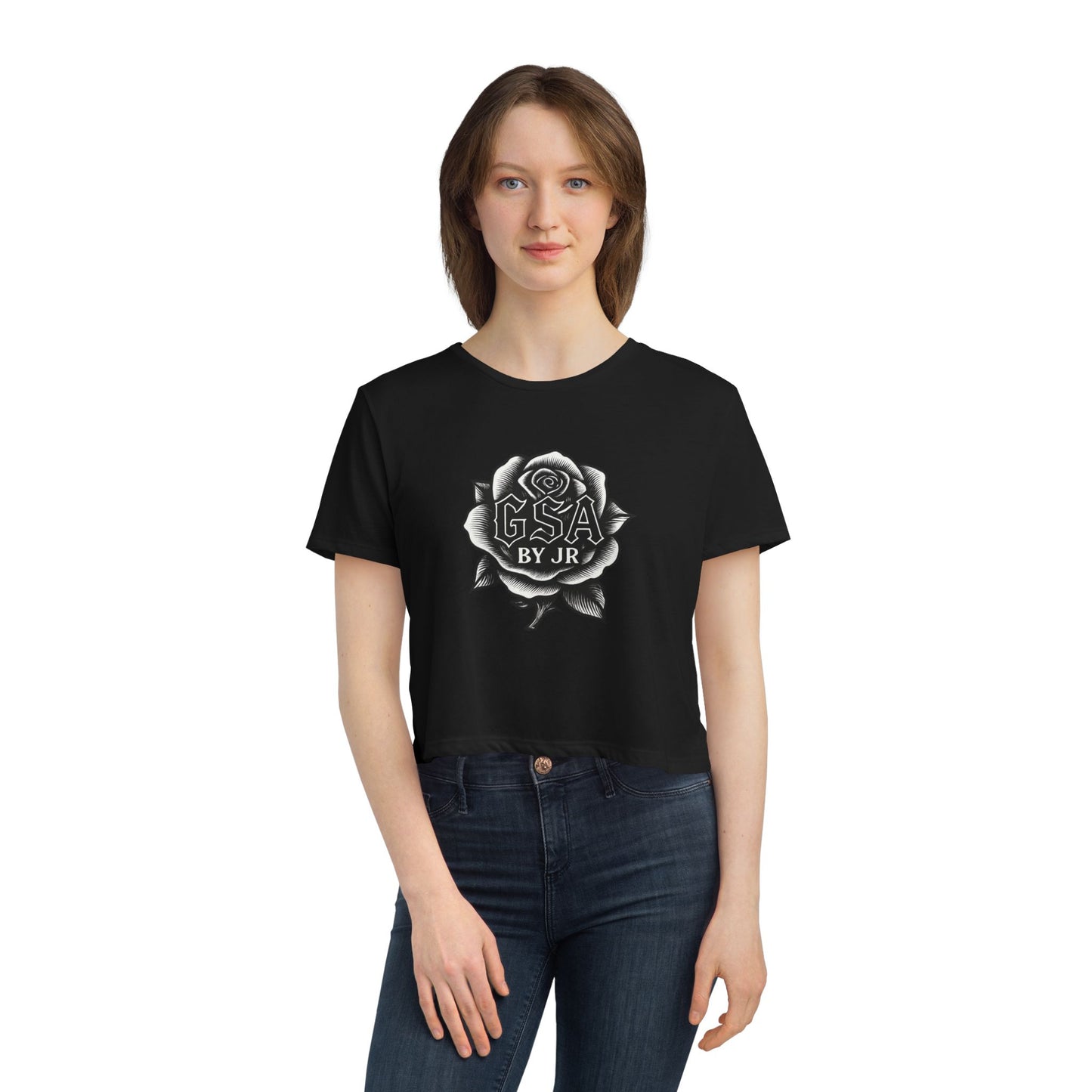 Cropped Tee - White GSA