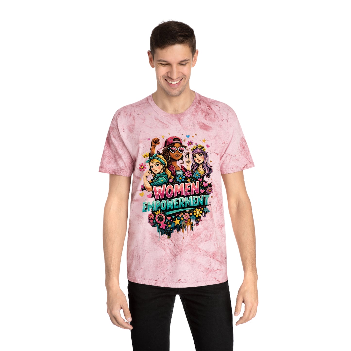 Women Empowerment ' Vintage Tie-Dye Tee