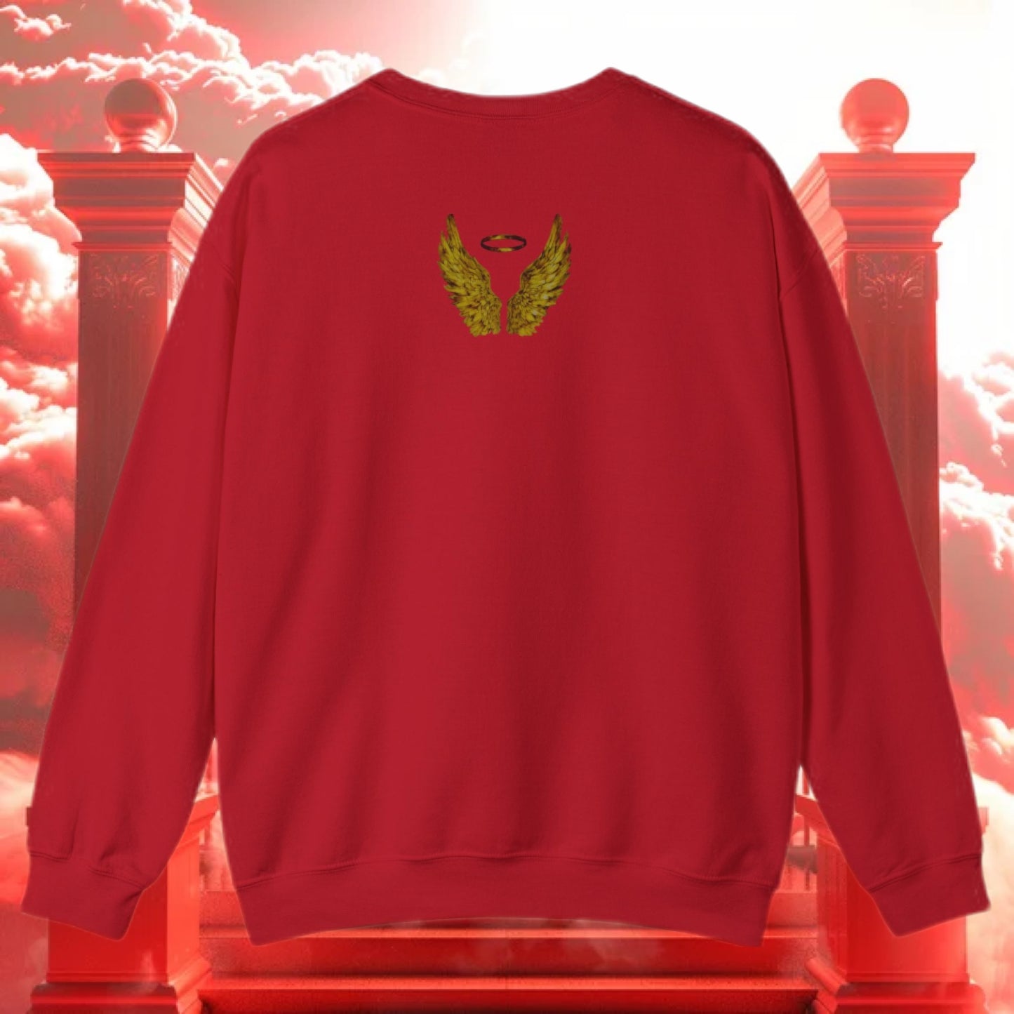 When Pigs Fly Sweatshirt ( Black/ Red )