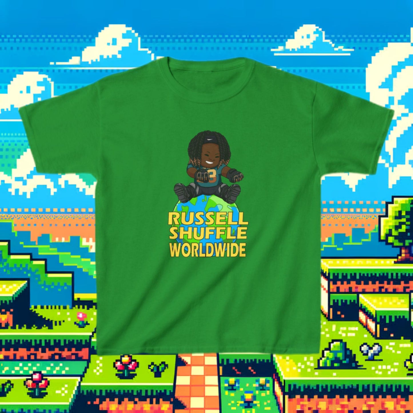 RUSSELL SHUFFLE KIDS TEE
