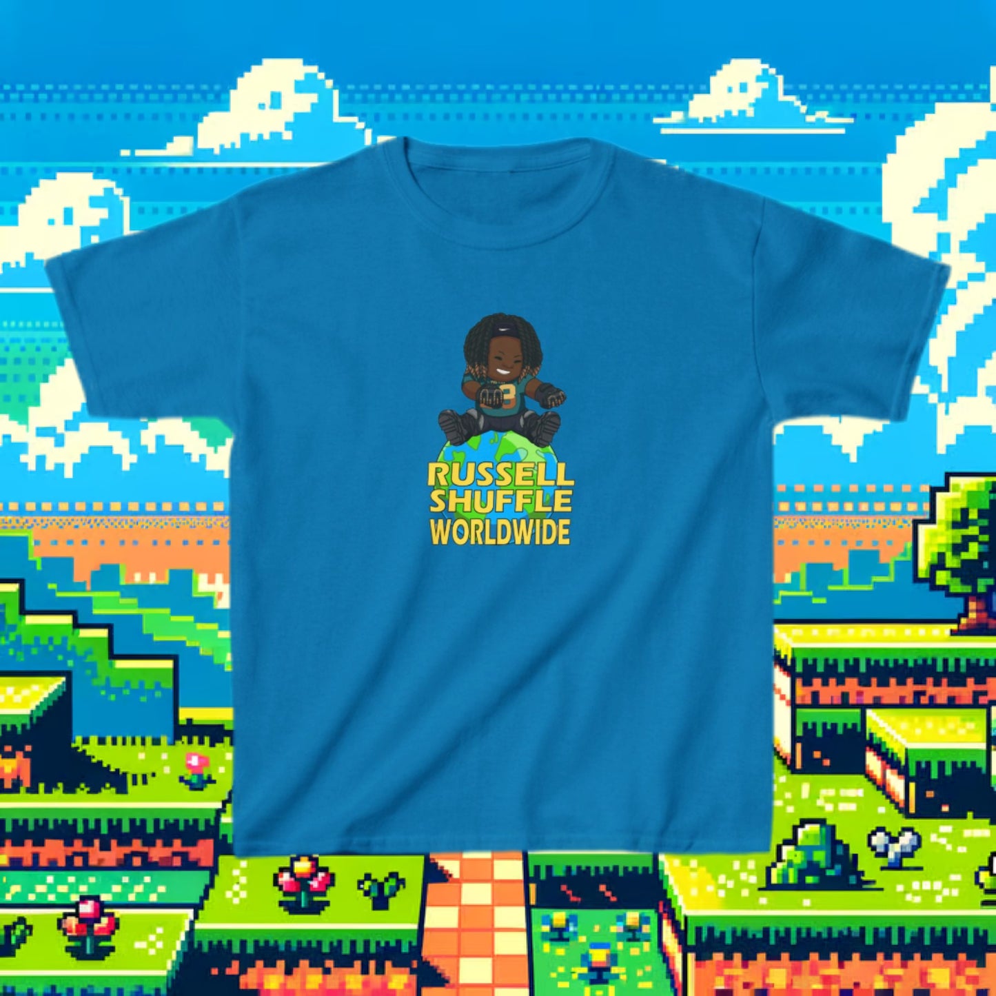 RUSSELL SHUFFLE KIDS TEE