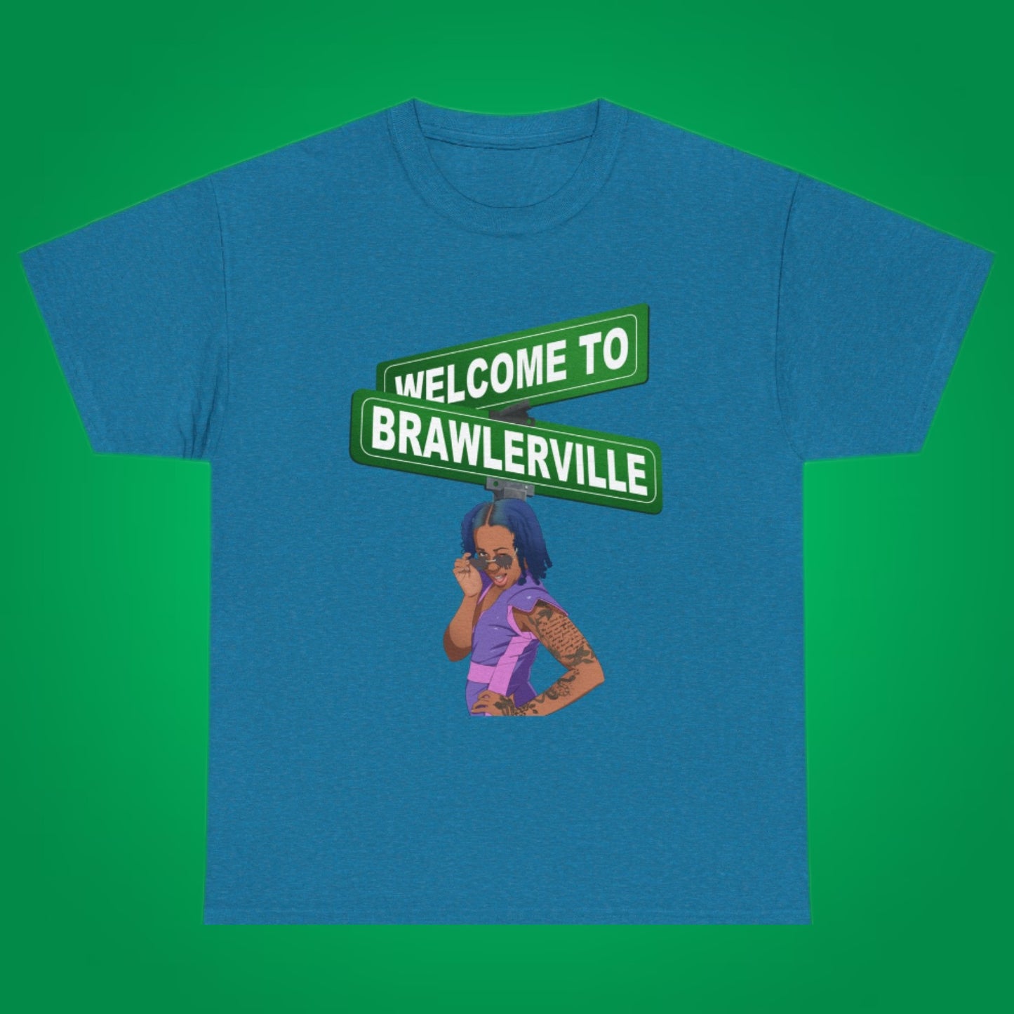 Britany Kay "Welcome to Brawlerville" Tee