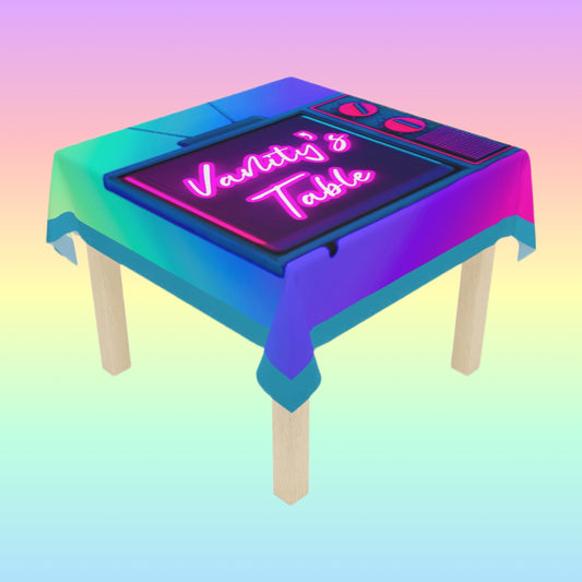 Vanity's Table Cloth