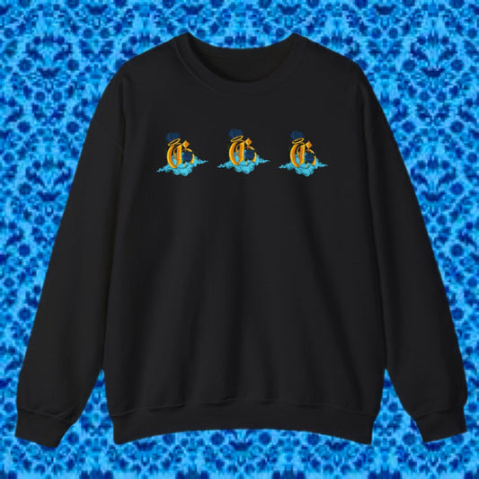 Godly Sweatshirt ( Blue/ Yellow )