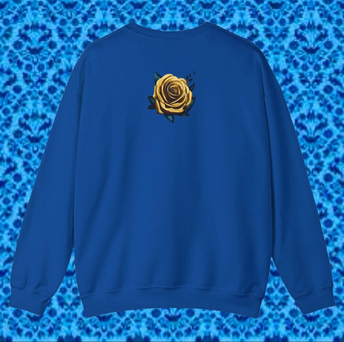 Godly Sweatshirt ( Blue/ Yellow )