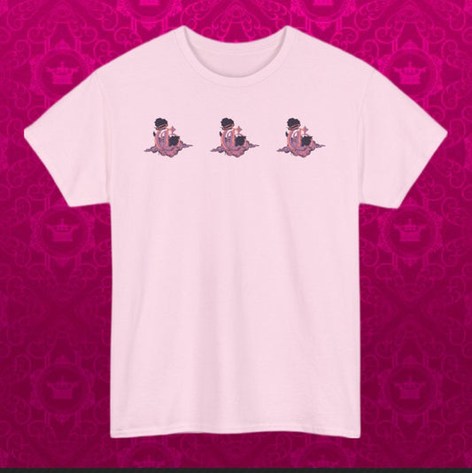 Godly Tee ( Pink/ Purple )