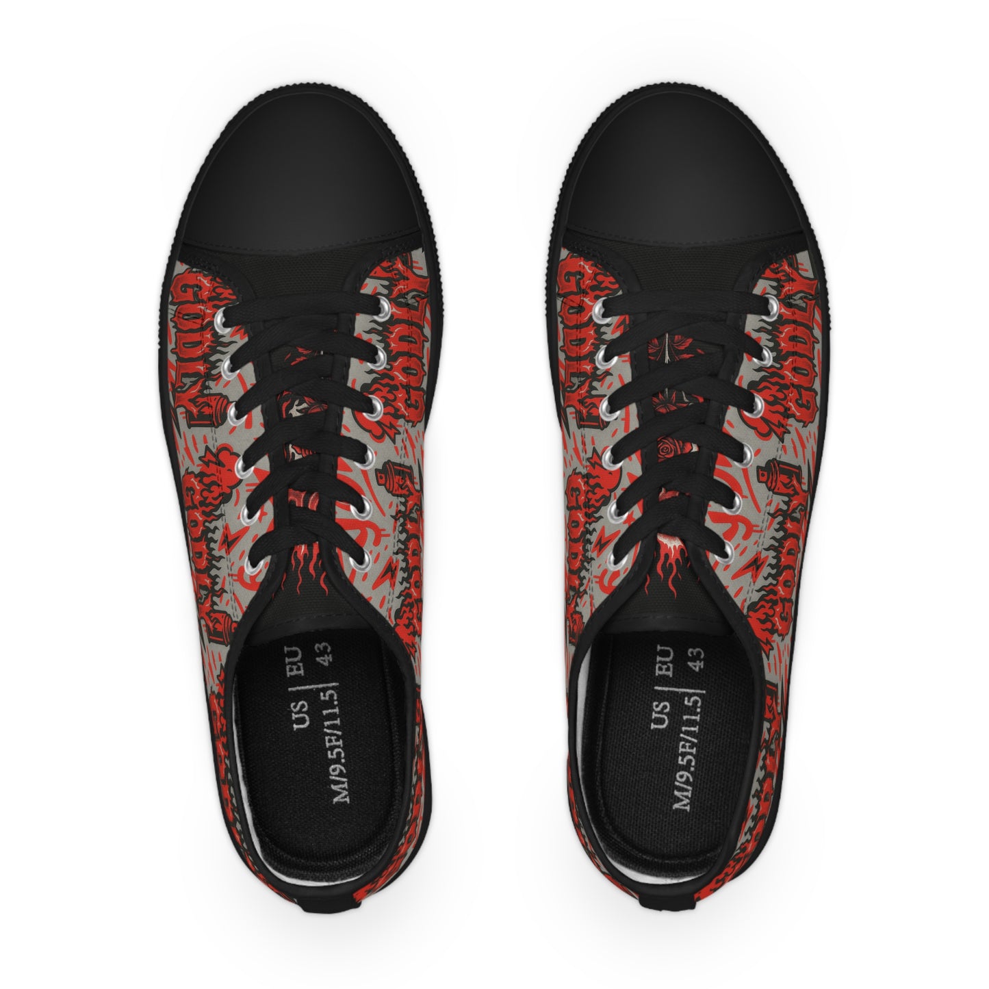 G1 Lowtop Sneakers - Red