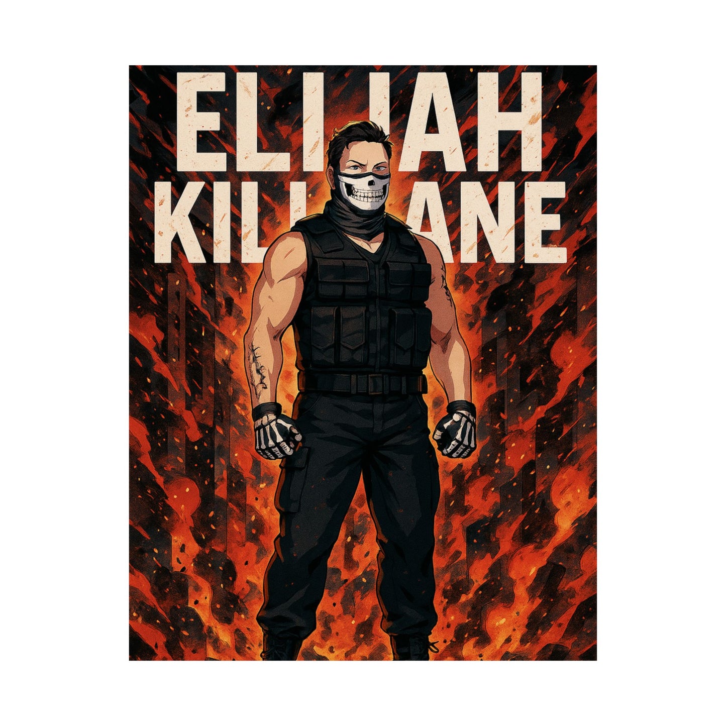 THE JROTC ANIME POSTER: ELIJAH KILLBANE