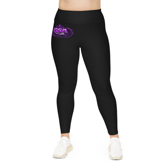Plus Sized Leggings - Purple GSA