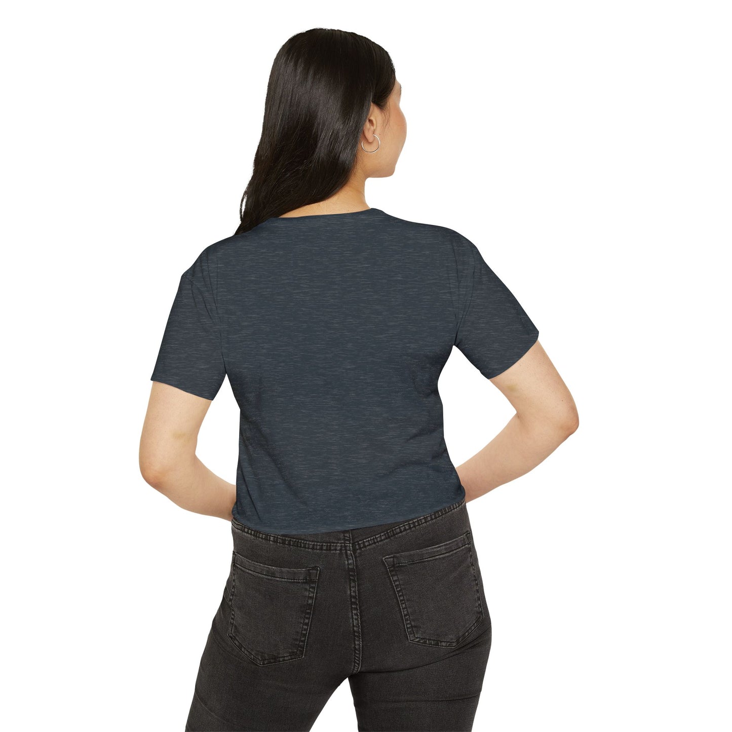 GSA BY JR " Girlz Is Playaz Too " Cropped Tee