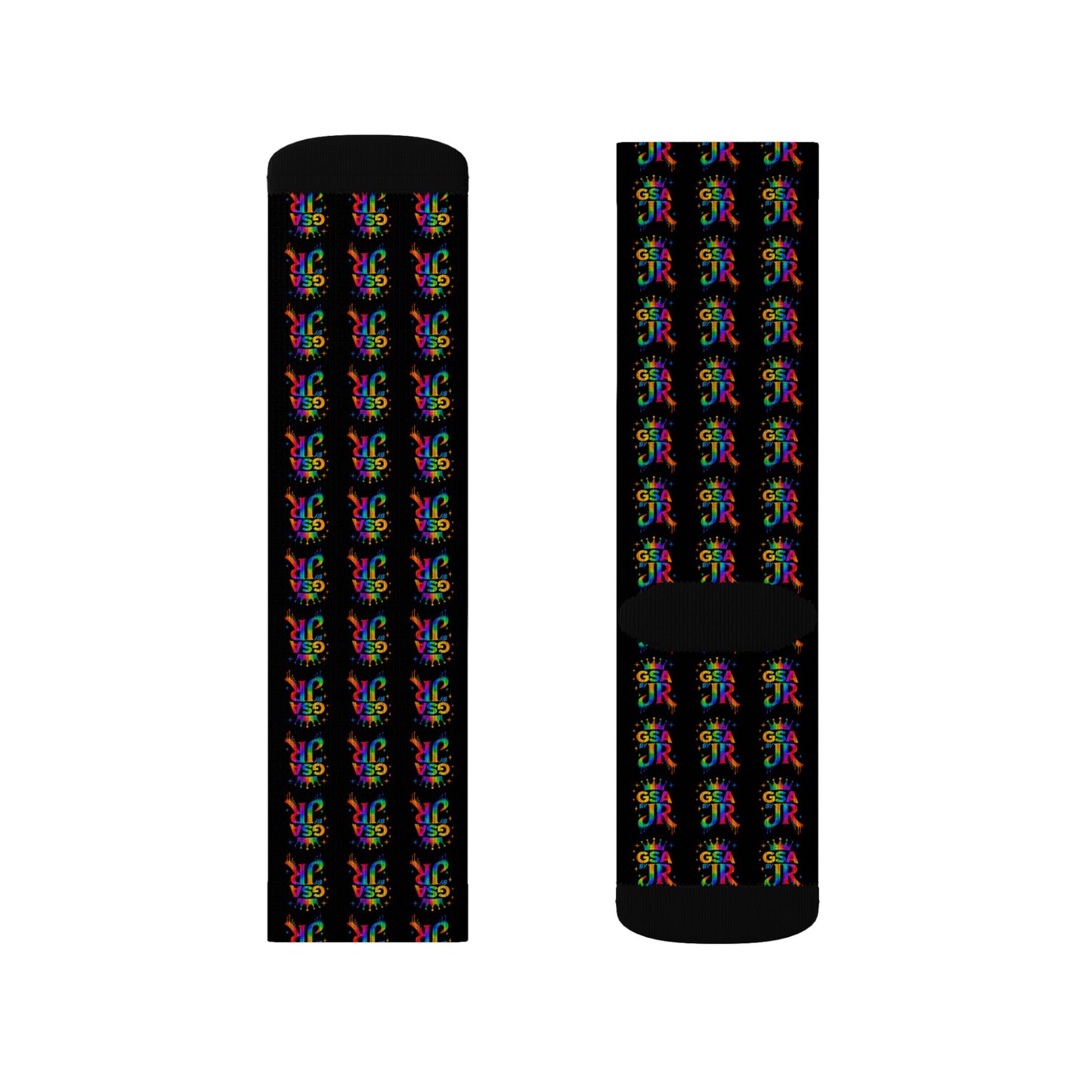 GSA BY JR Crew Socks - Rainbow