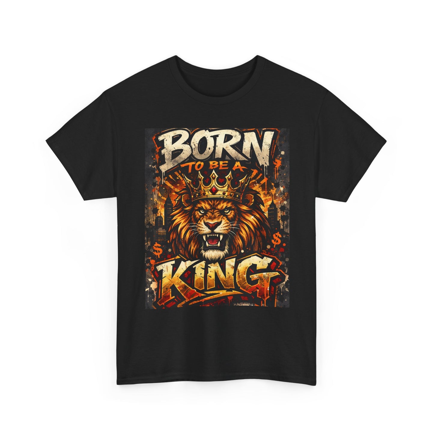 GSA BY JR Men's ' Born to Be a King Tee