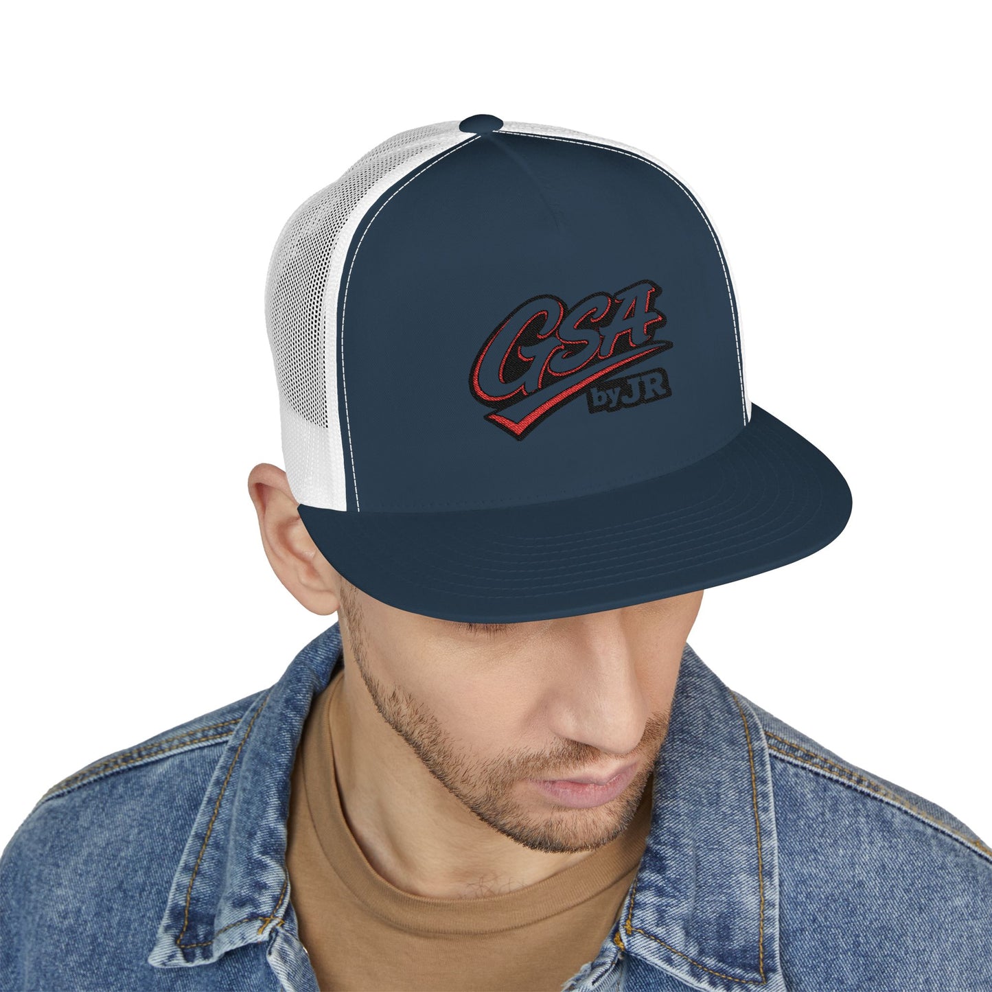 Embroidered Trucker Cap