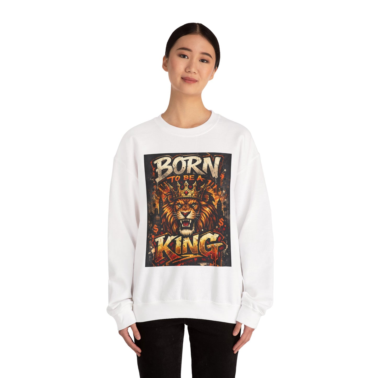 GSA BY JR Men's ' Born to Be a King Sweatshirt