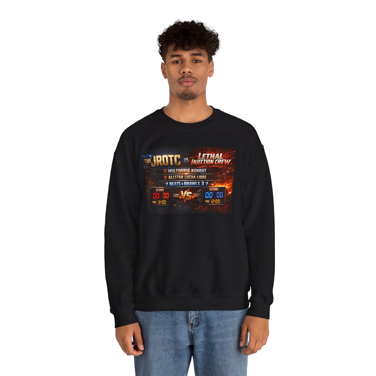 THE JROTC VS LIC ' SCOREBOARD SWEATSHIRT