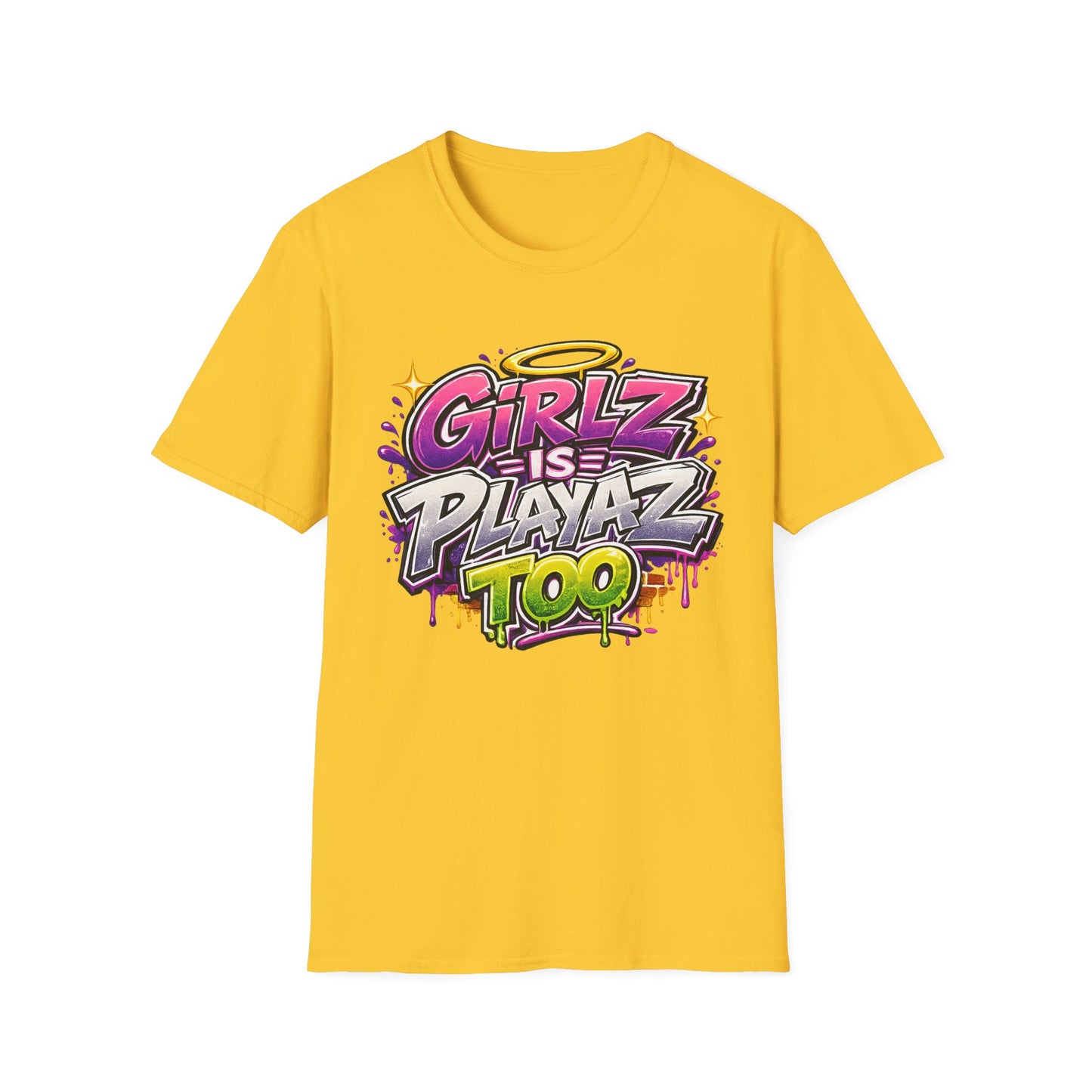 Girlz Is Playaz Too ' Softstyle Tee
