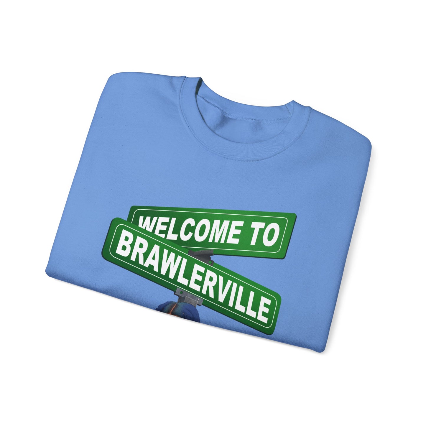 Britany Kay "WELCOME TO BRAWLERVILLE" Crewneck