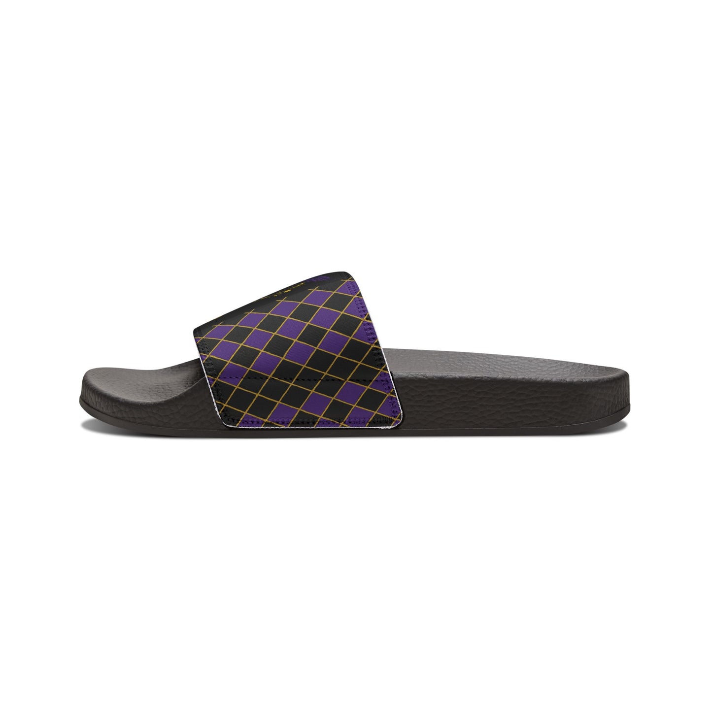 Holy Trinity Slides - Purple & Black