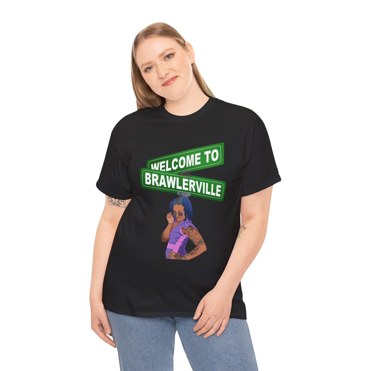 Britany Kay "Welcome to Brawlerville" T-shirt