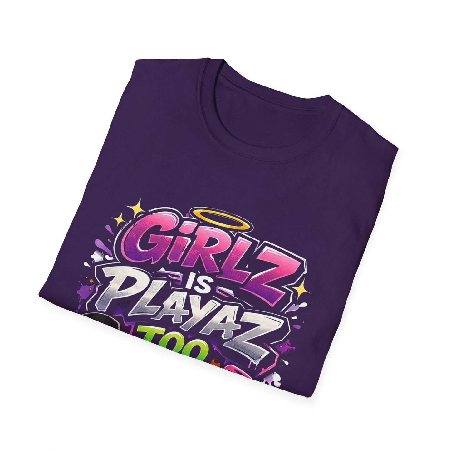 GSA BY JR " Girlz Is Playaz Too " Softstyle Tee