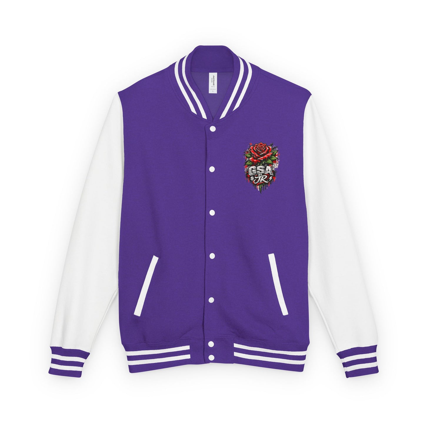 GSA BY JR Women Empowerment Letterman Jacket