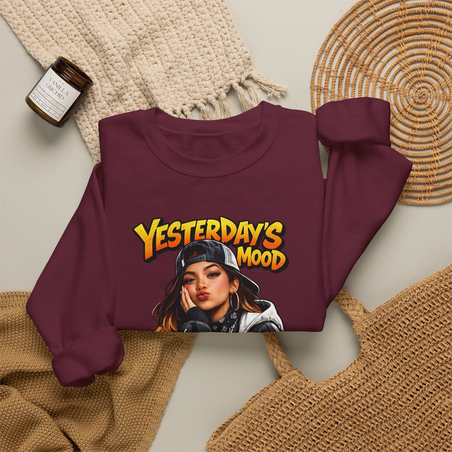 Yesterday's Mood ' Graphic Sweatshirt