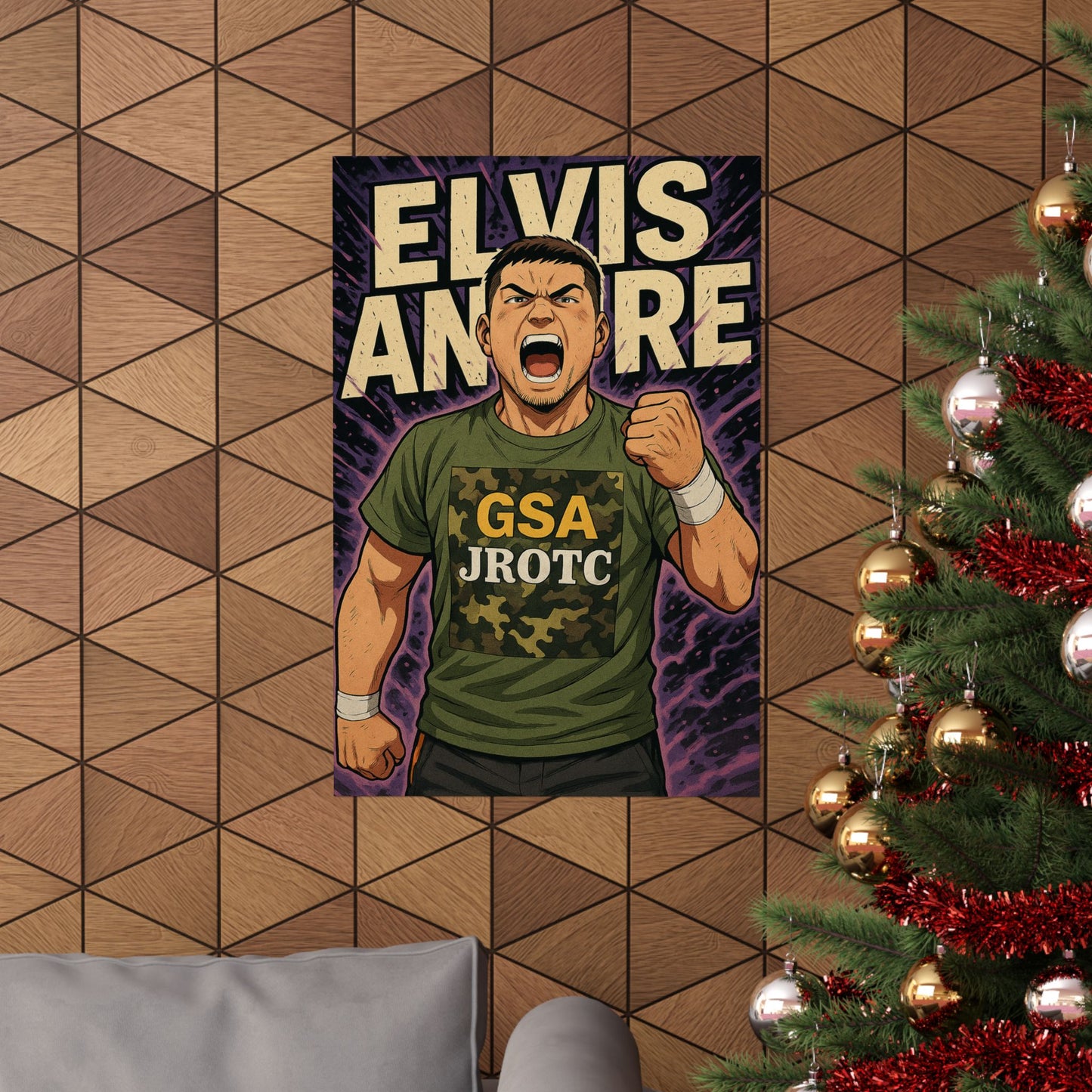 THE JROTC ANIME POSTER: ELVIS ANDRE