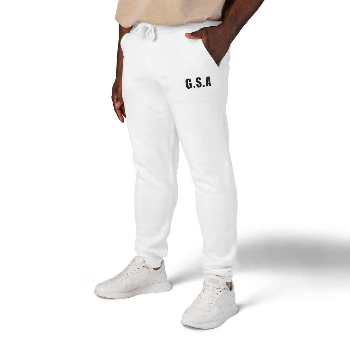 Embroidered Fleece Sweatpants