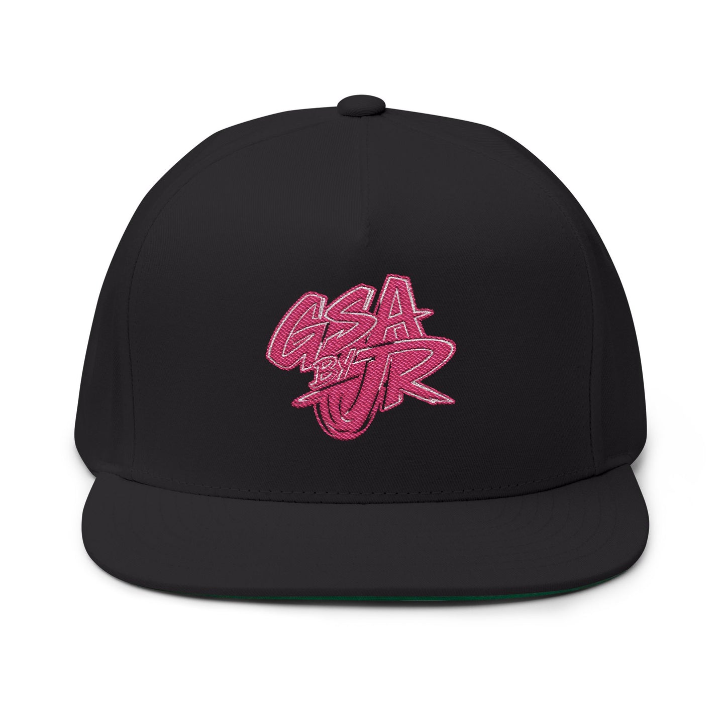 Pink Graffiti Flat Bill Cap