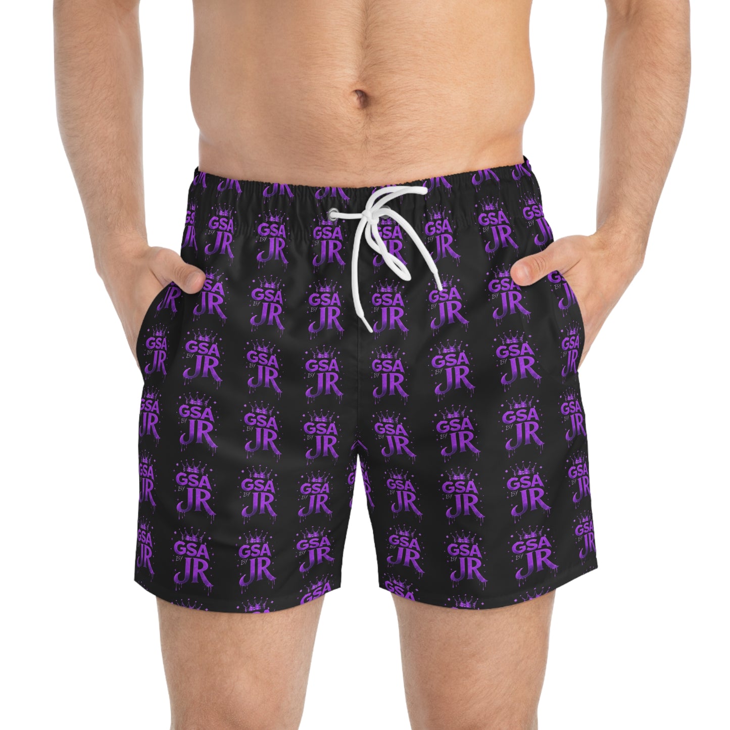 GSA BY JR Swimming Trunks ( Purple GSA )