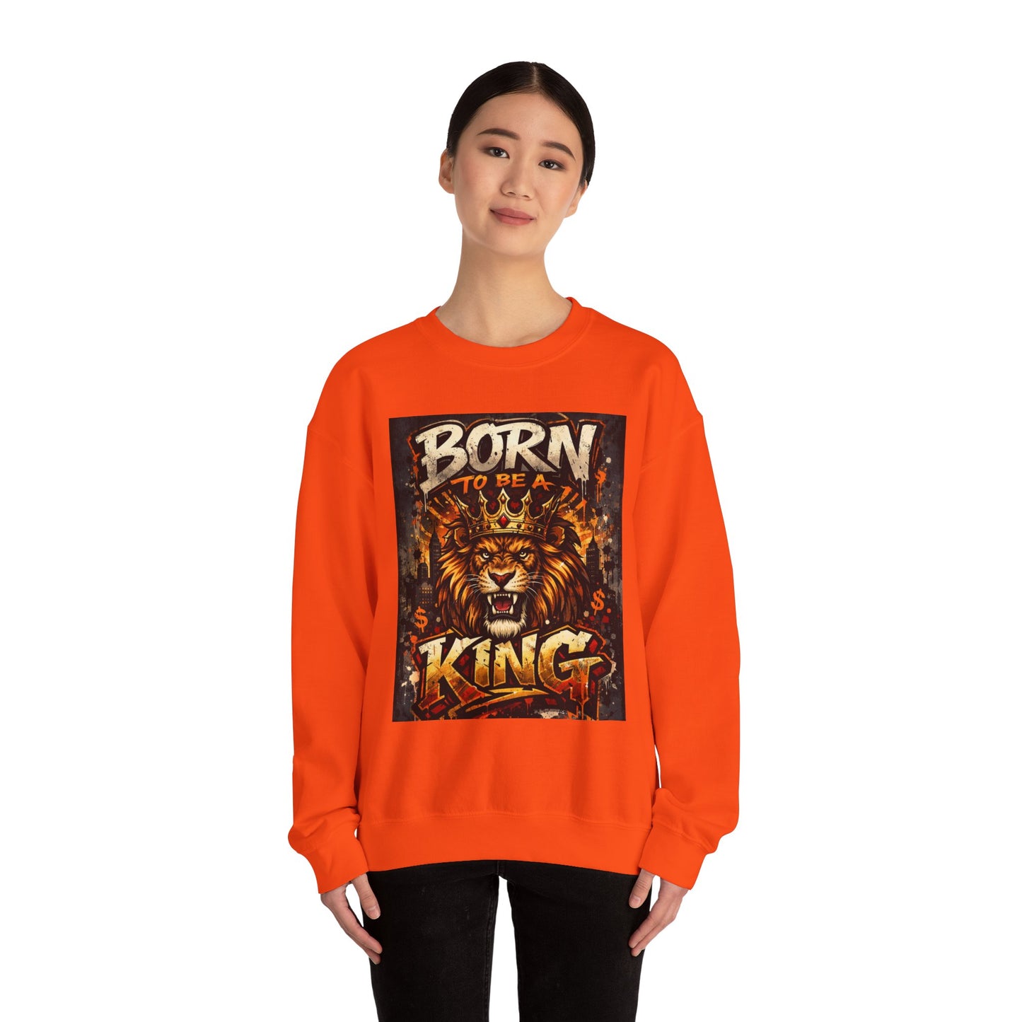 GSA BY JR Men's ' Born to Be a King Sweatshirt