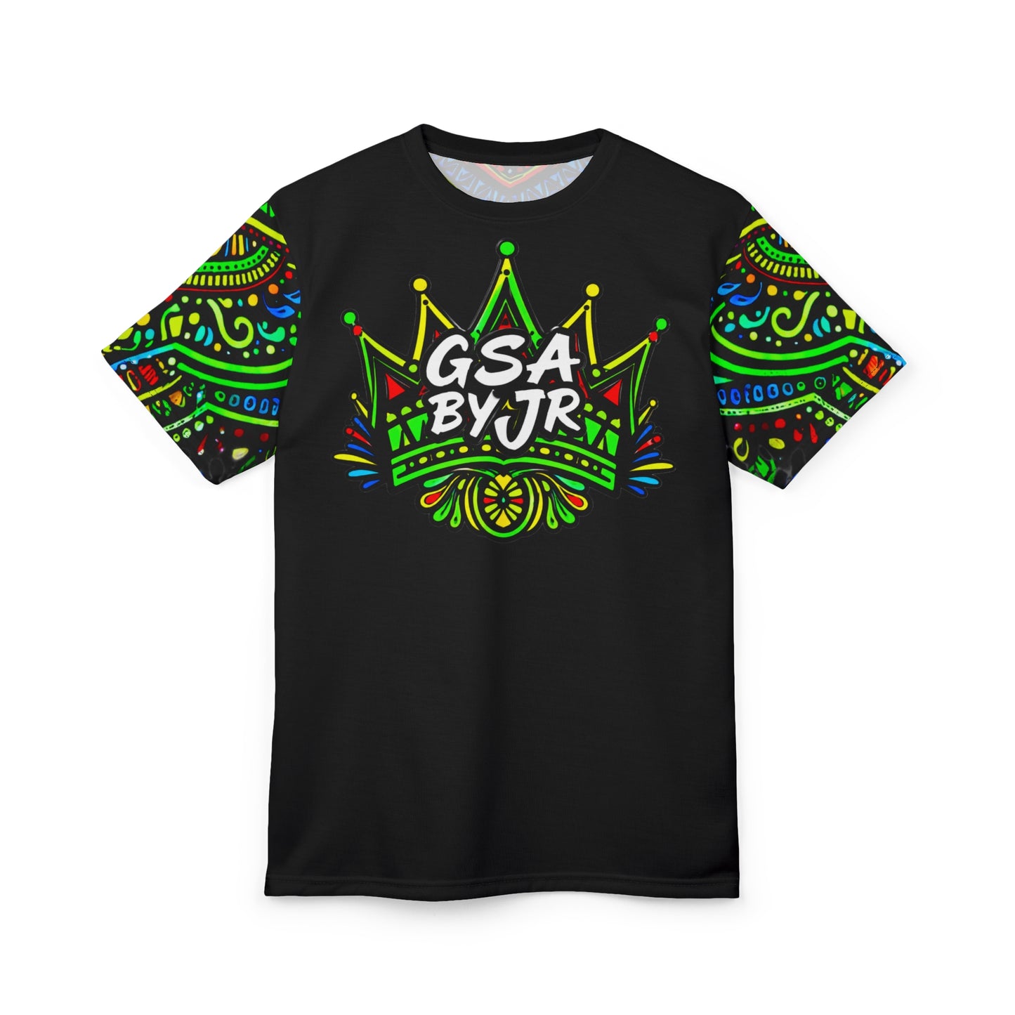 Tribal Neon Mandala Tee