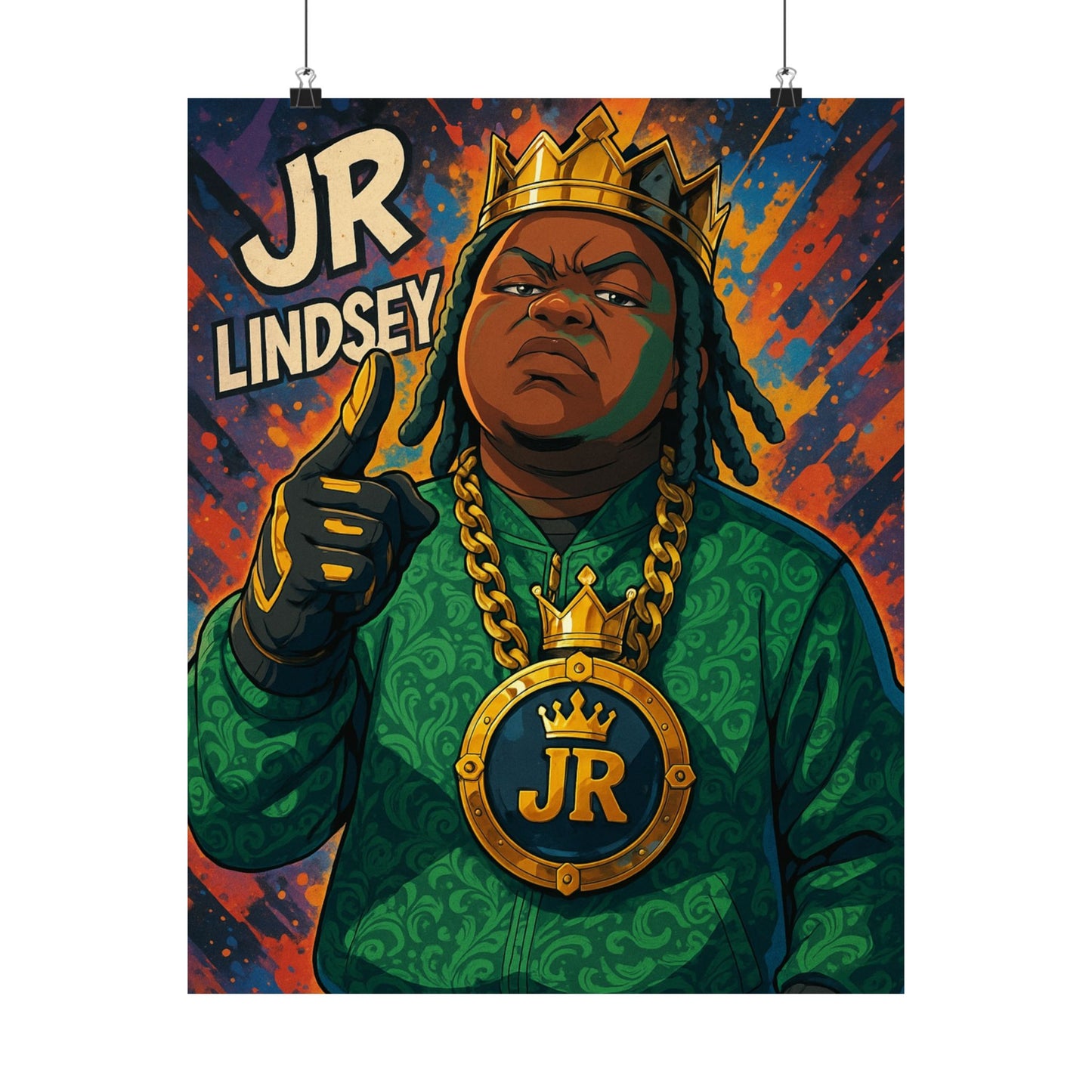 THE JROTC ANIME POSTER: JR LINDSEY