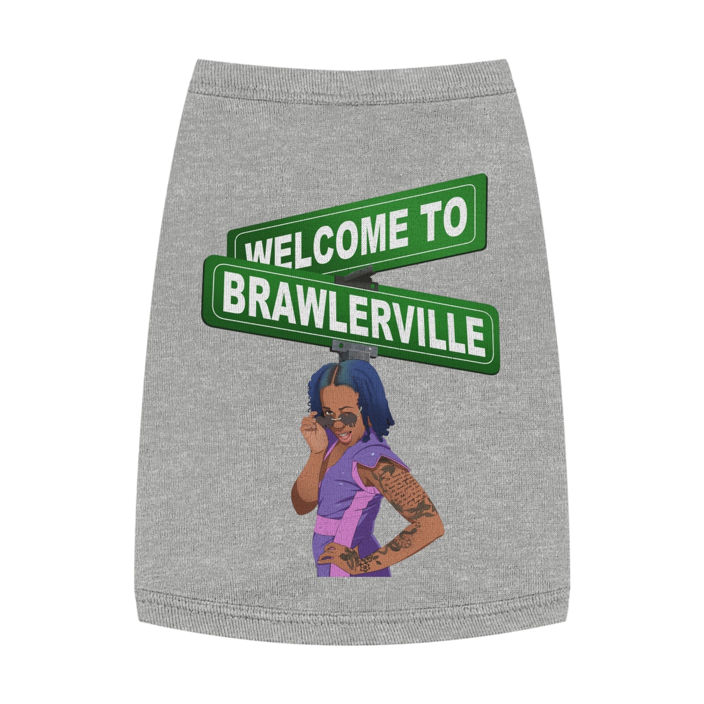 Brawlerville Pet Tank Tops