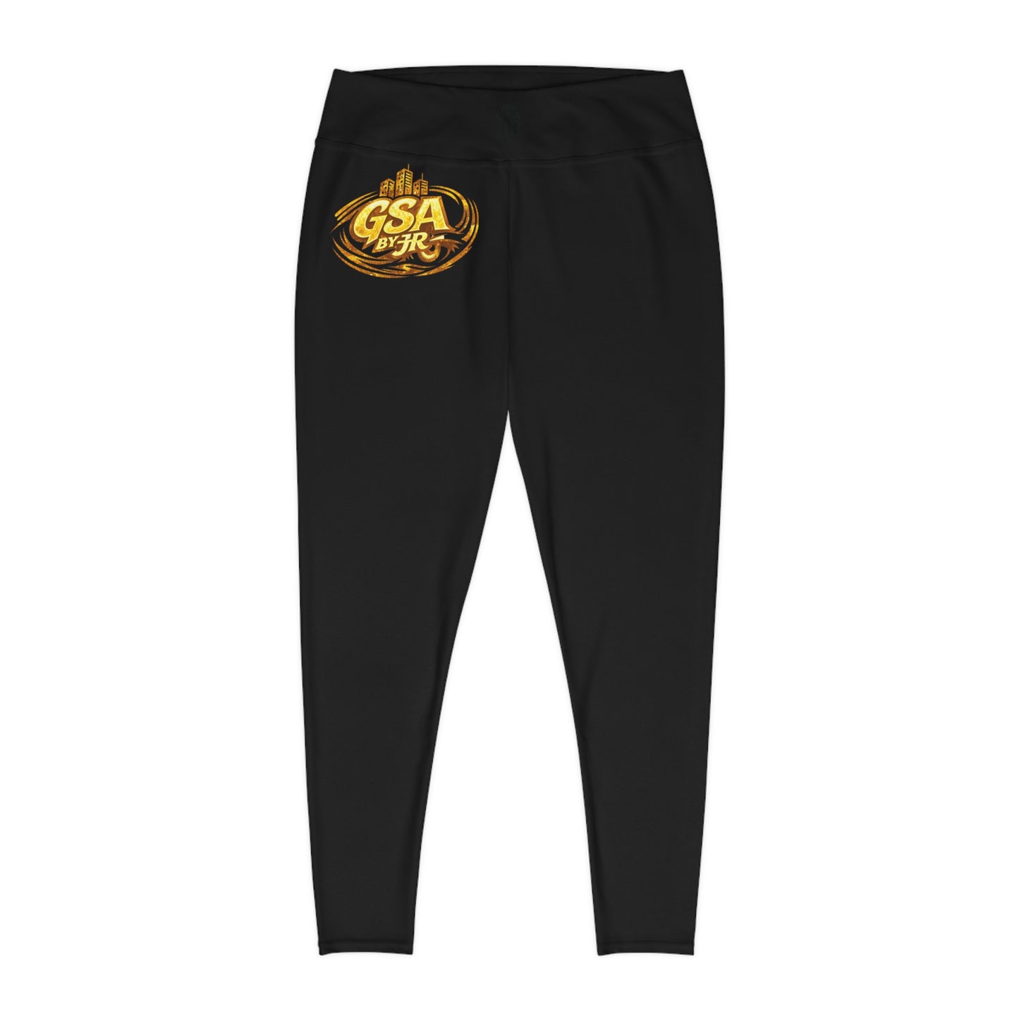 GSA BY JR Women's Plus Sized Leggings - Gold GSA