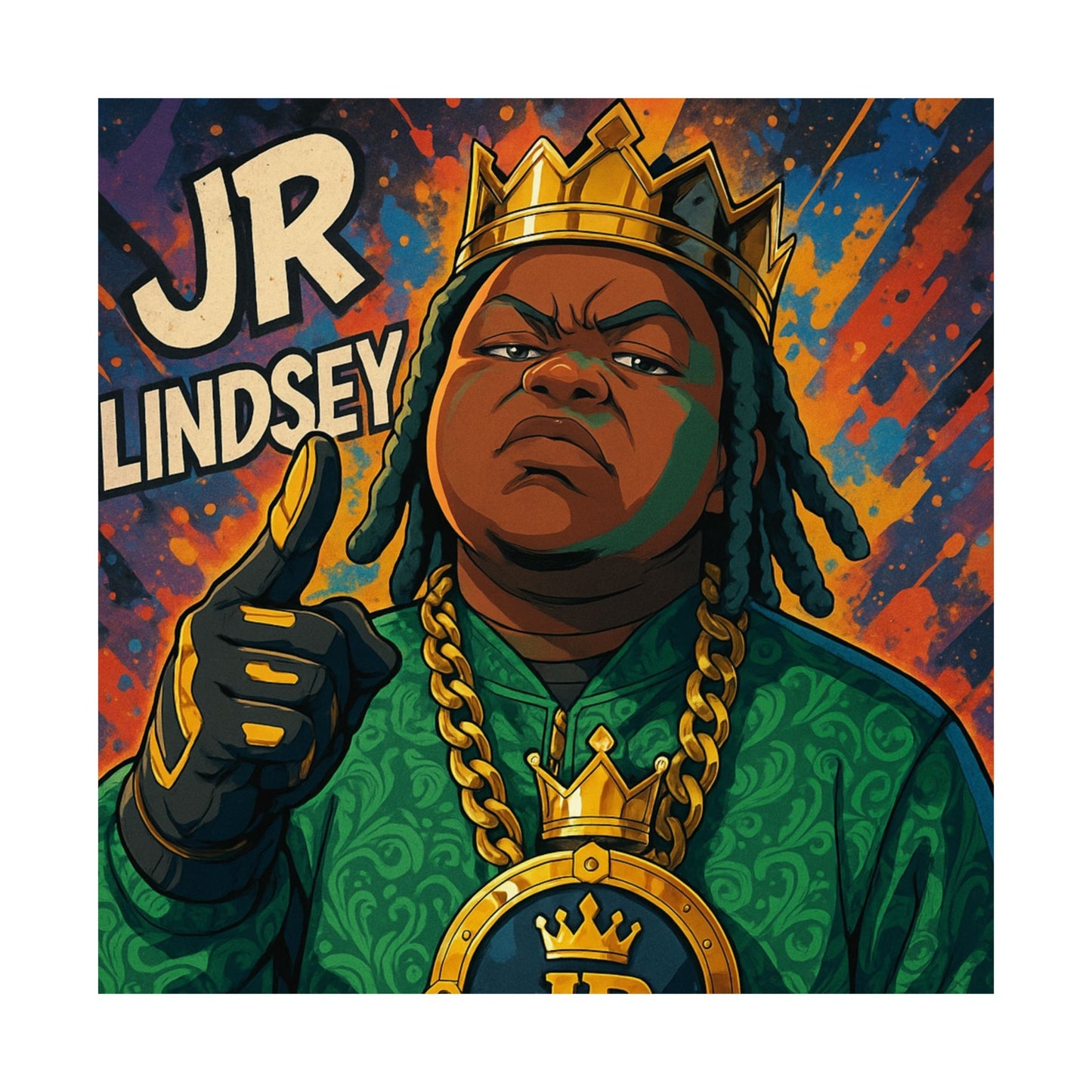 THE JROTC ANIME POSTER: JR LINDSEY