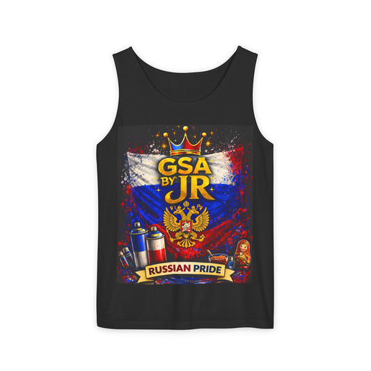 GSA BY JR Russian Pride Graphic Tank Top