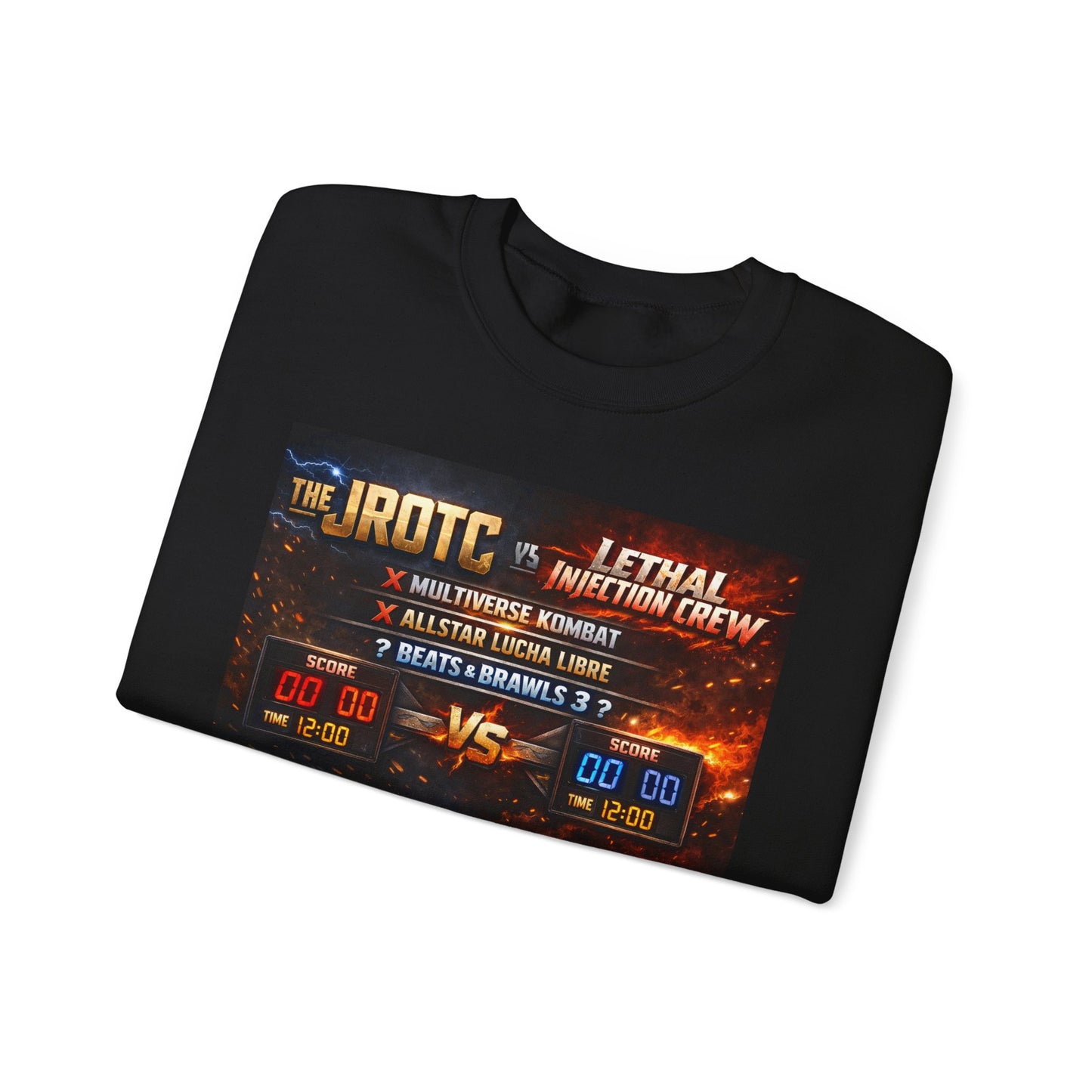 THE JROTC VS LIC ' SCOREBOARD SWEATSHIRT