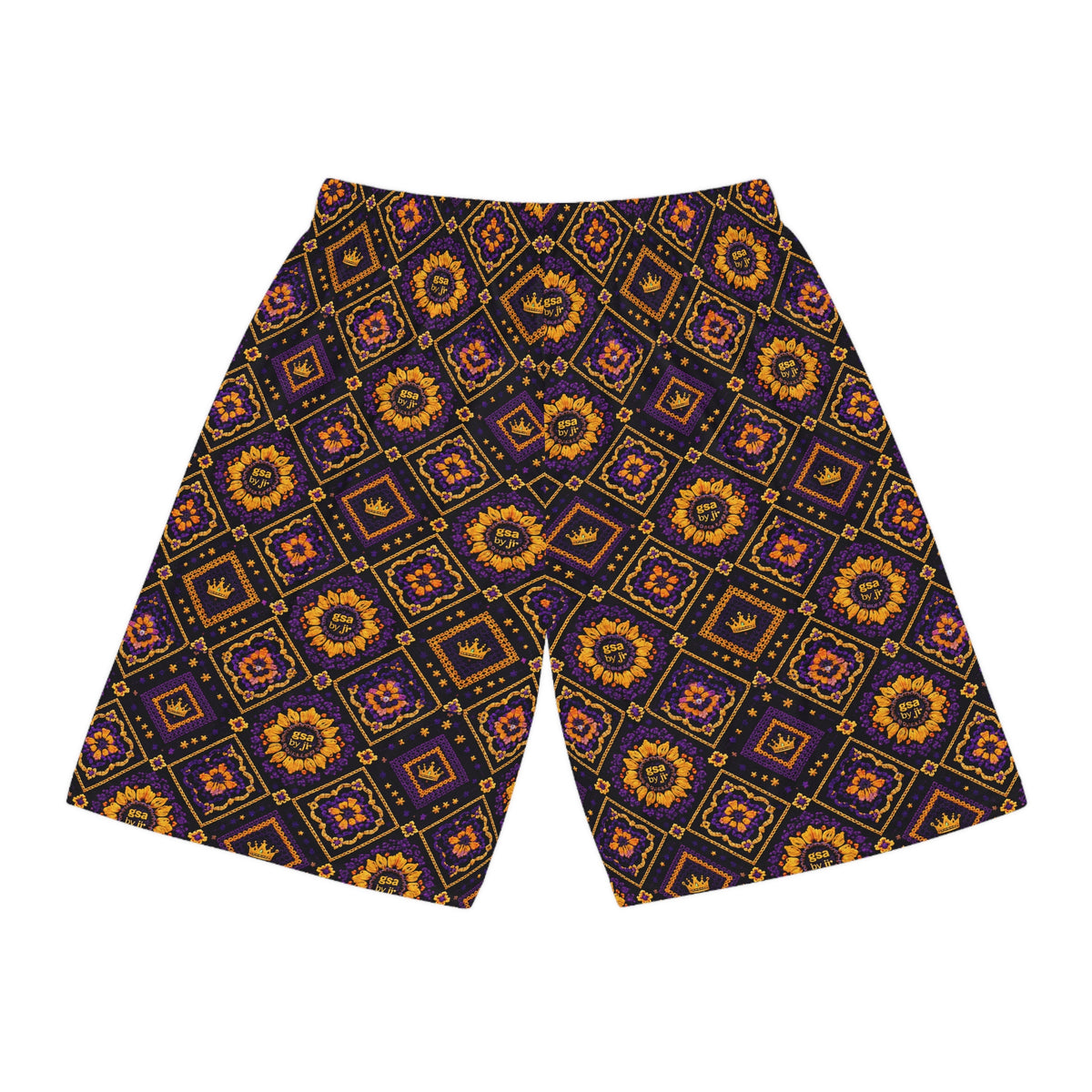 Regal Diamond Print Shorts