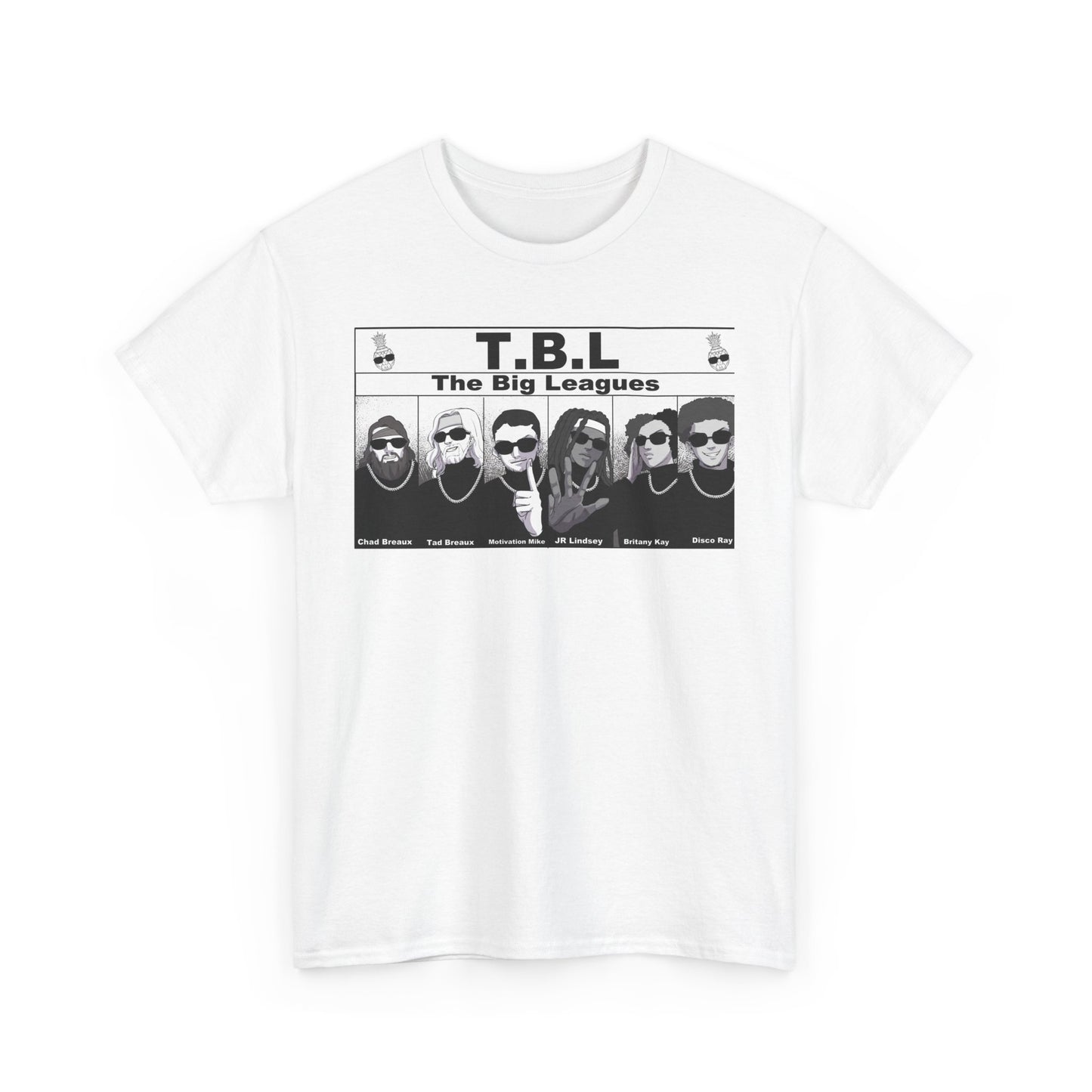 BIG LEAGUES MUGSHOT TEE