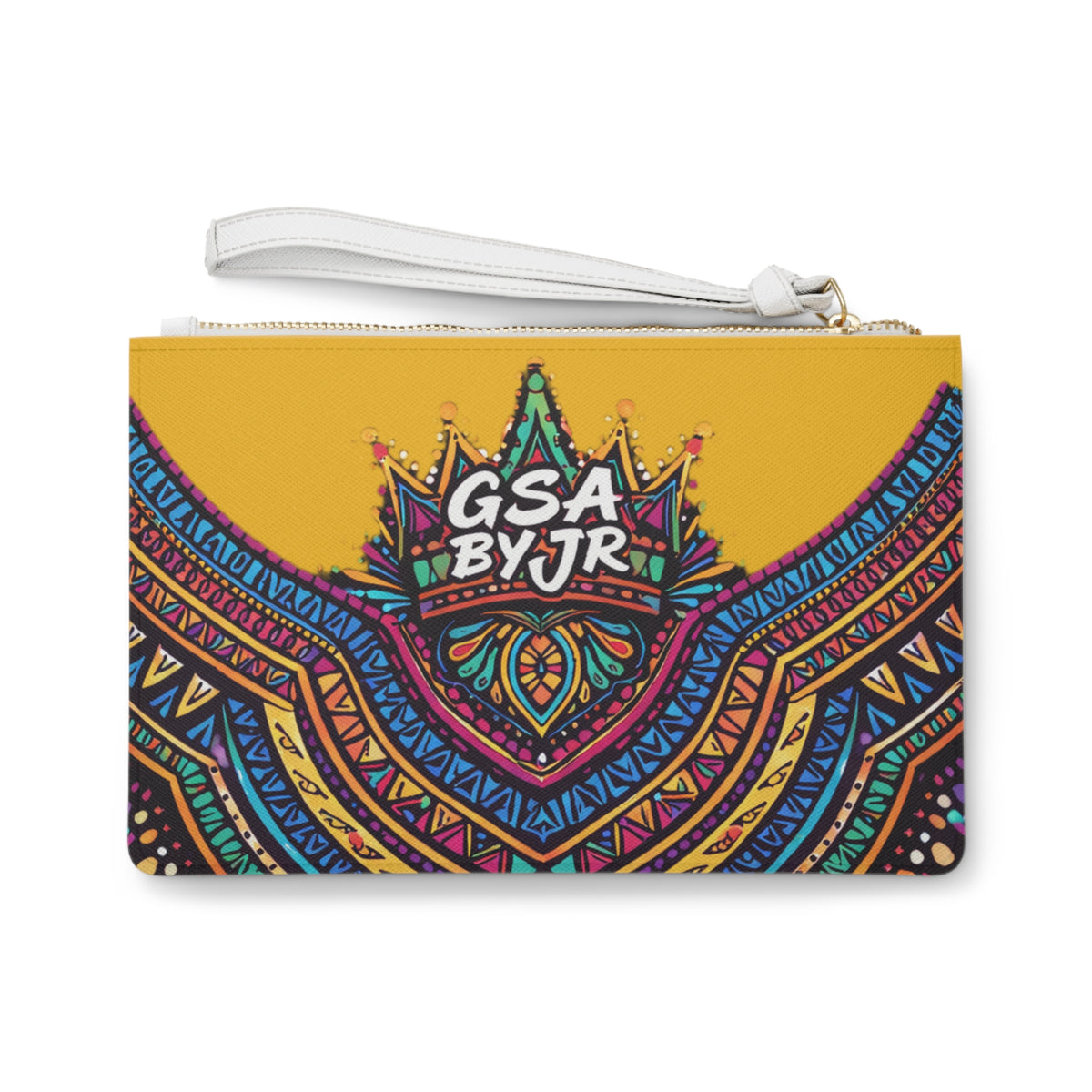Colorful Tribal Pattern Clutch Bag