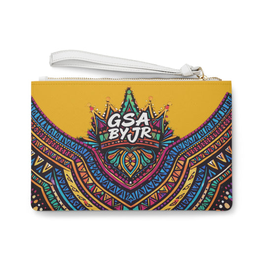 Colorful Tribal Pattern Clutch Bag