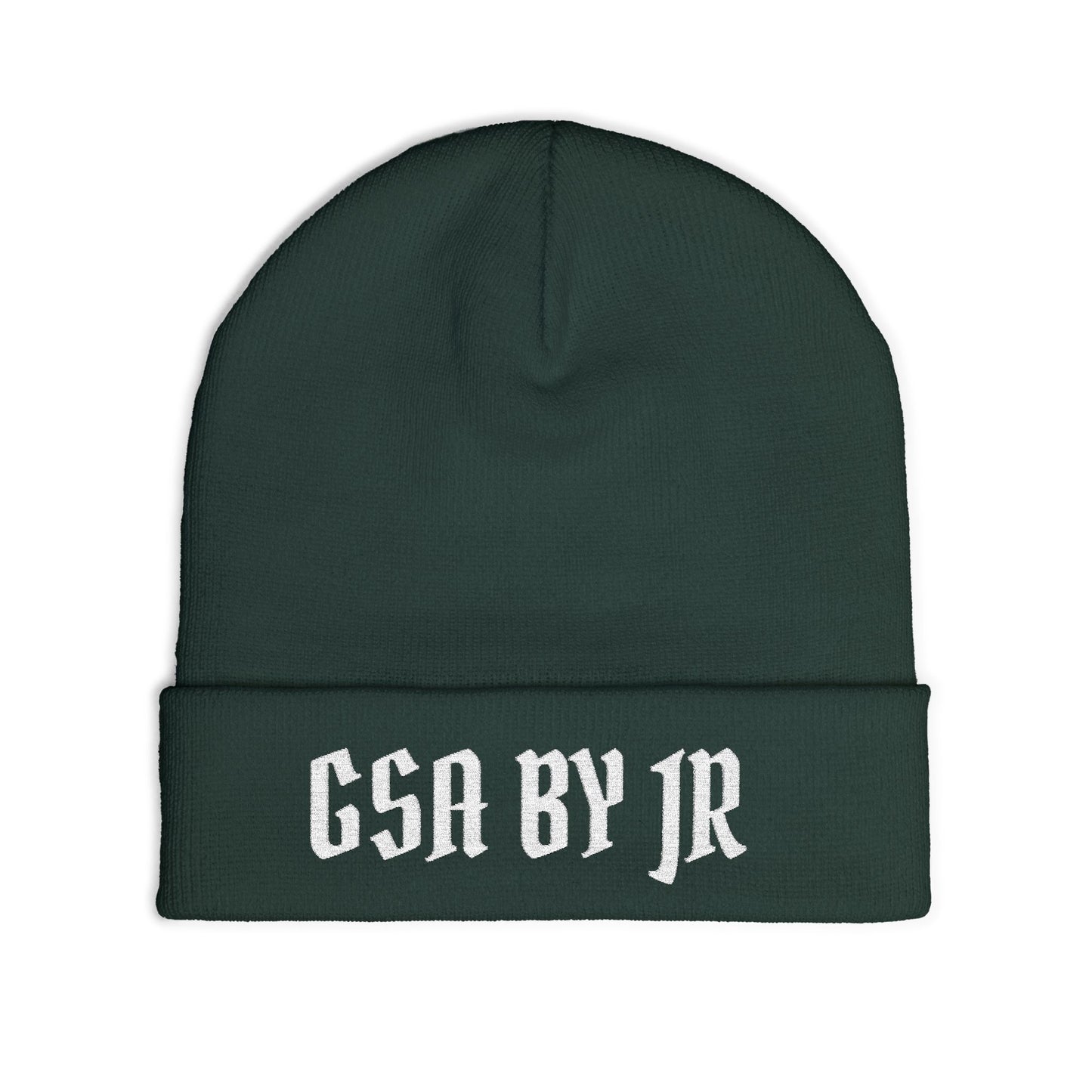 Knit Beanie - White GSA