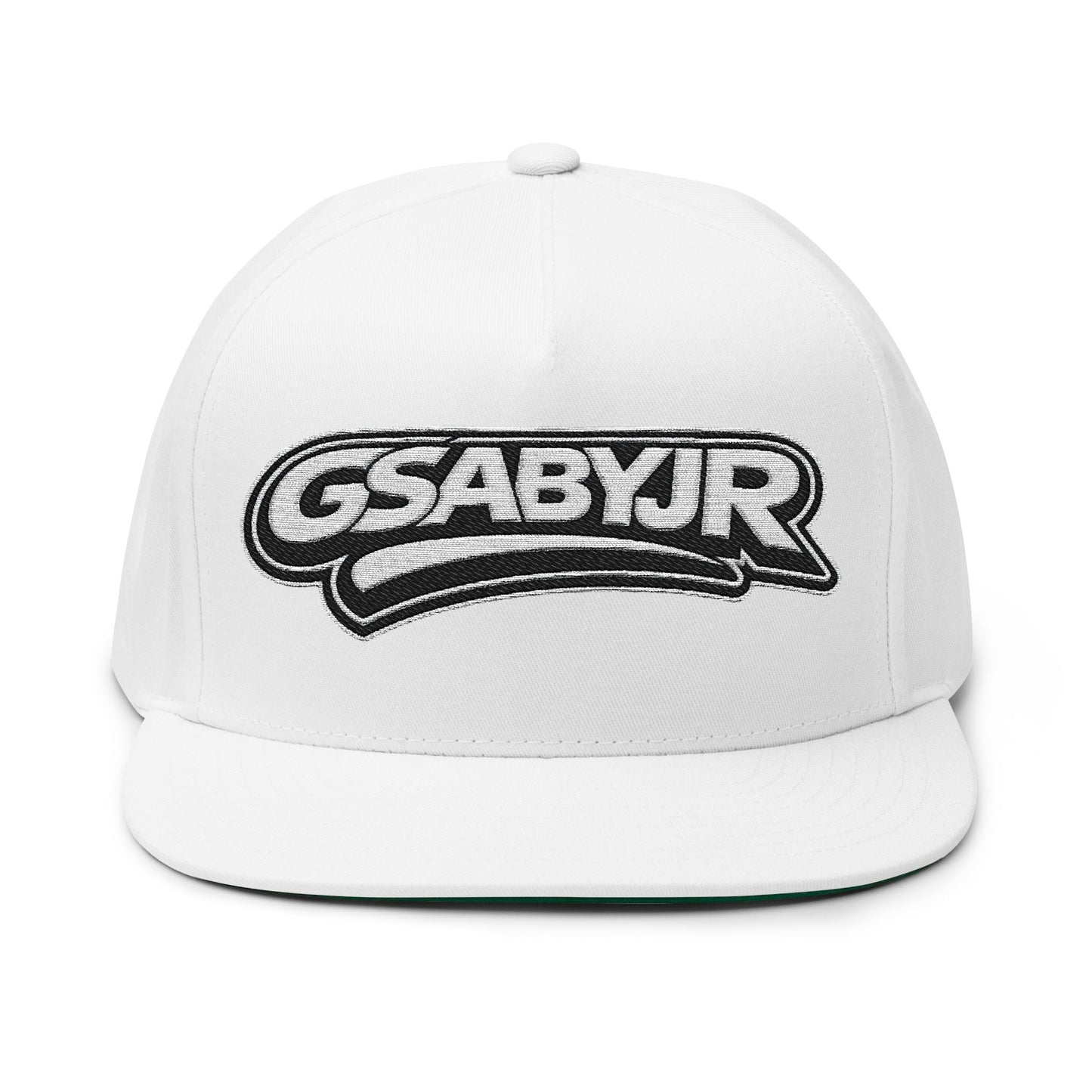 GSA BY JR Embroidered Flat Bill Cap — Retro Style