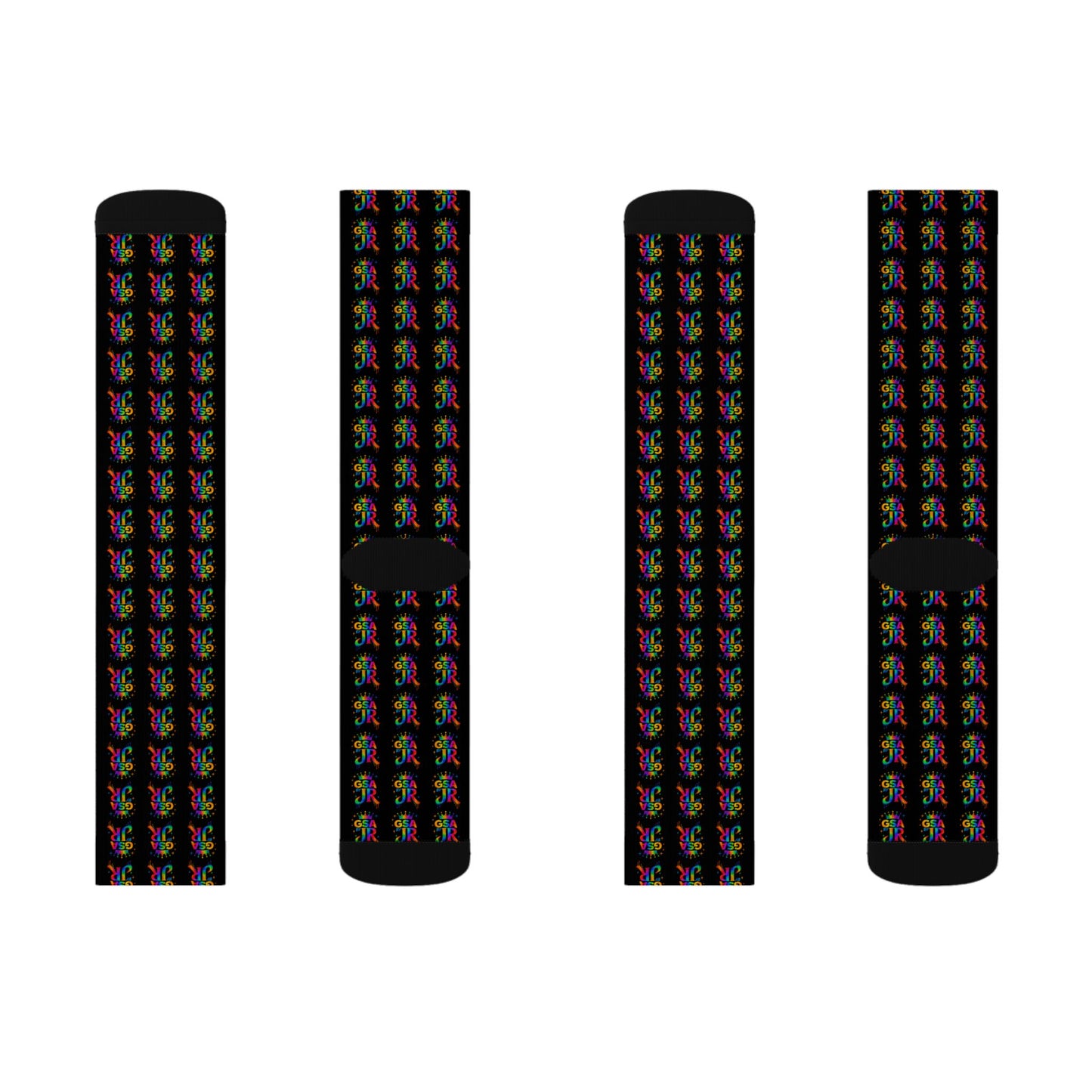 GSA BY JR Crew Socks - Rainbow