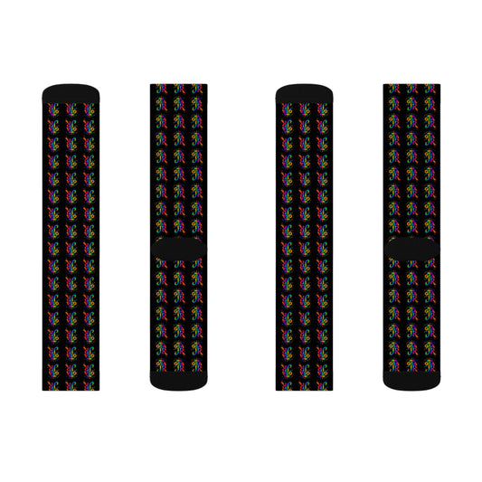 GSA BY JR Crew Socks - Rainbow